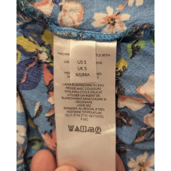 Anthropologie Robin Mini Tiered Floral Dress Size Small - Picture 5 of 9